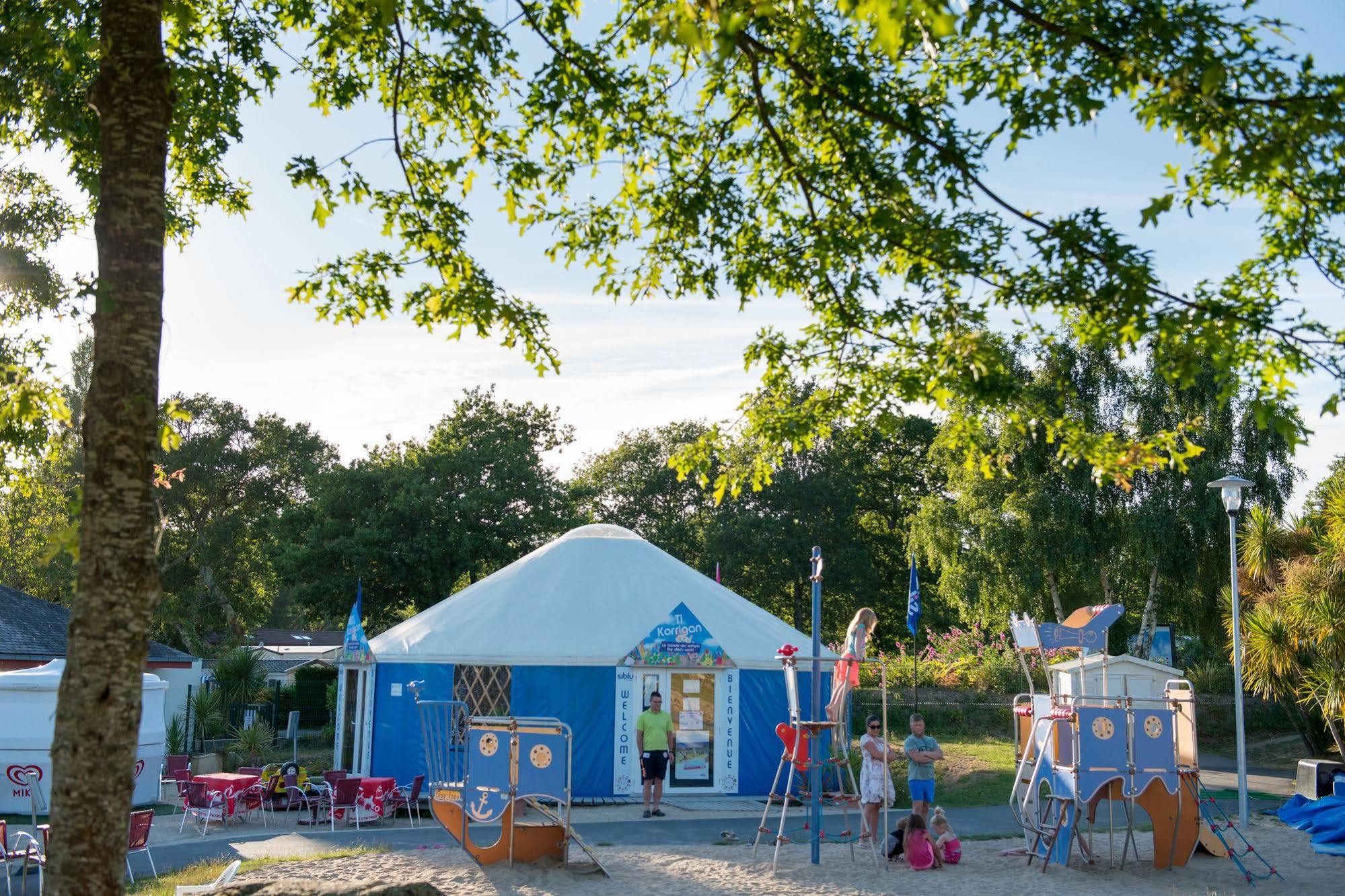 Camping Officiel Siblu Domaine De Kerlann Пон-Аван Екстер'єр фото
